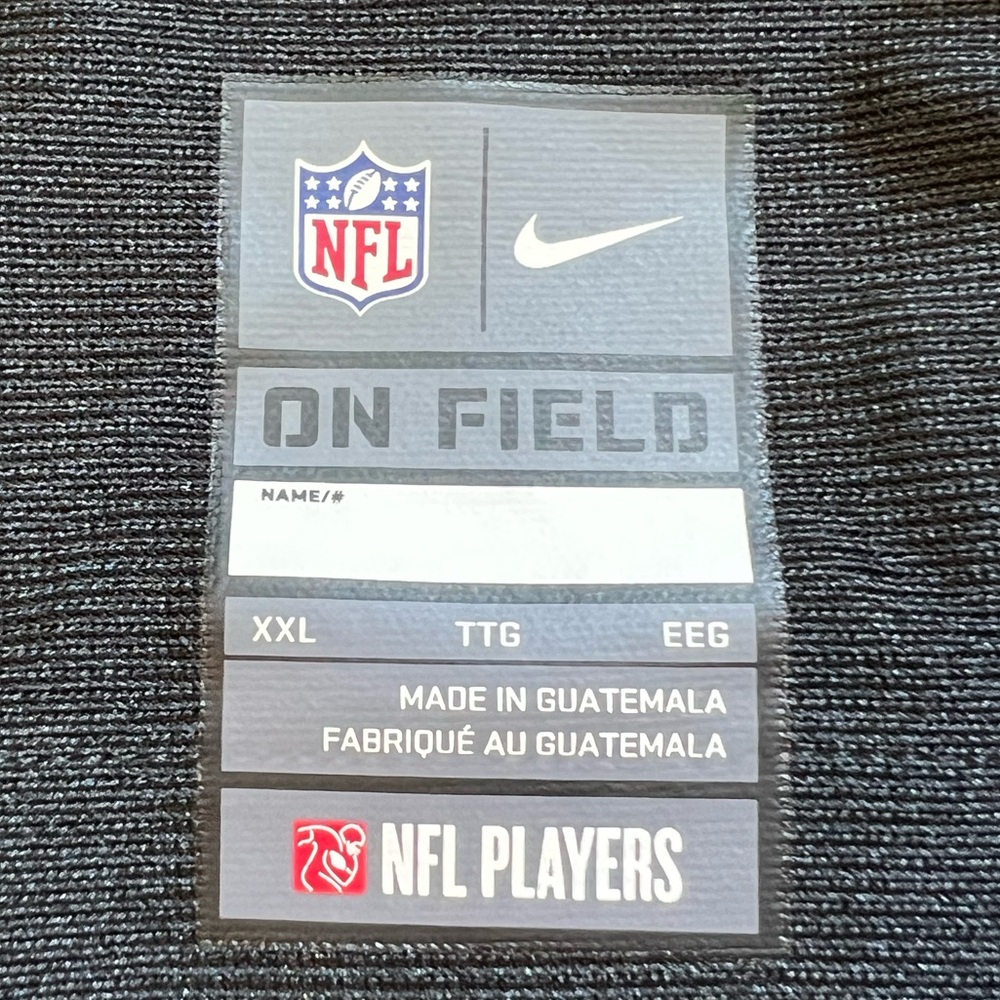 Nike On Field New Orleans‎ Saints #15 TASH fan Jersey Black Gold NFL Players XXL - Picture 12 of 13